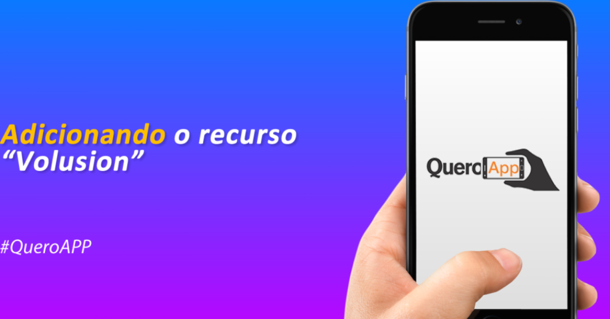 Adicionando o recurso Volusion em seu app