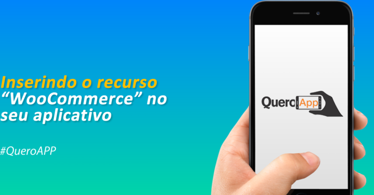 Inserindo o recurso WooCommerce no seu aplicativo